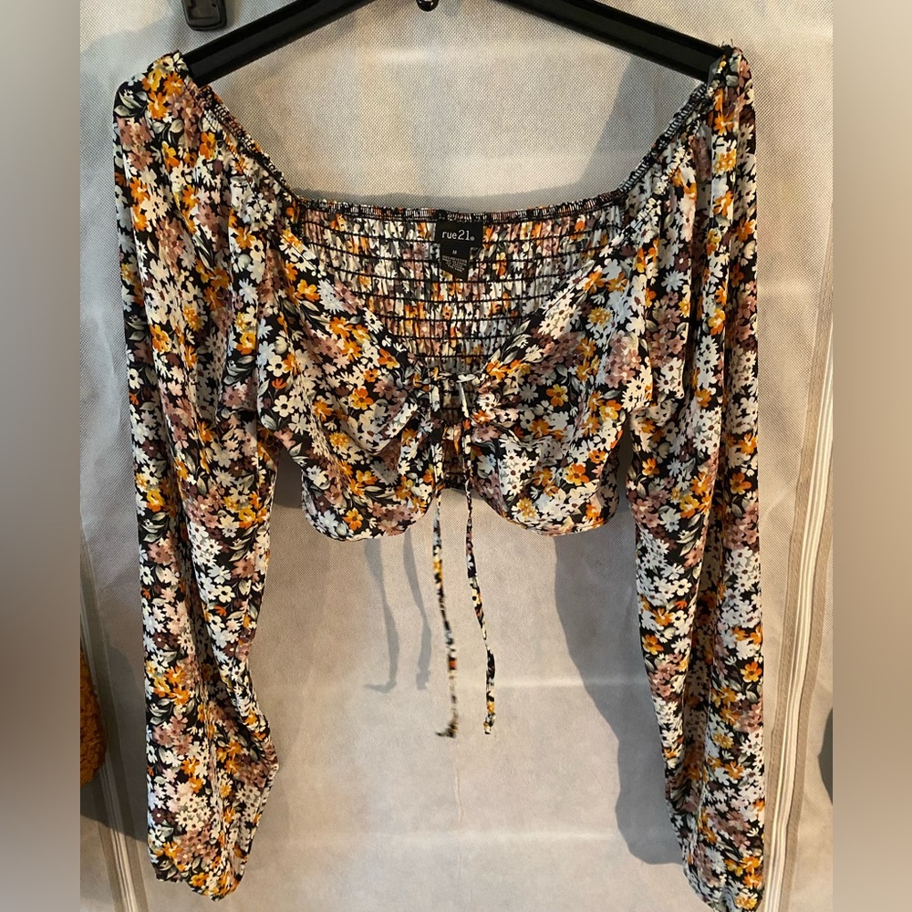 Floral Crop Top